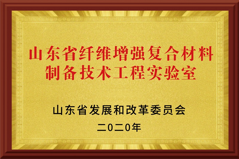 山东省纤维加强复合伙料造备技术工程尝试室