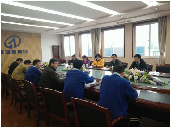 山东省科协辅导来我公司调研